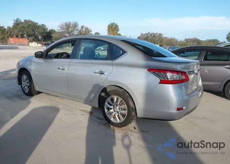 2015 Nissan Sentra S из США, поврежденный, VIN 3N1AB7AP2FY375943